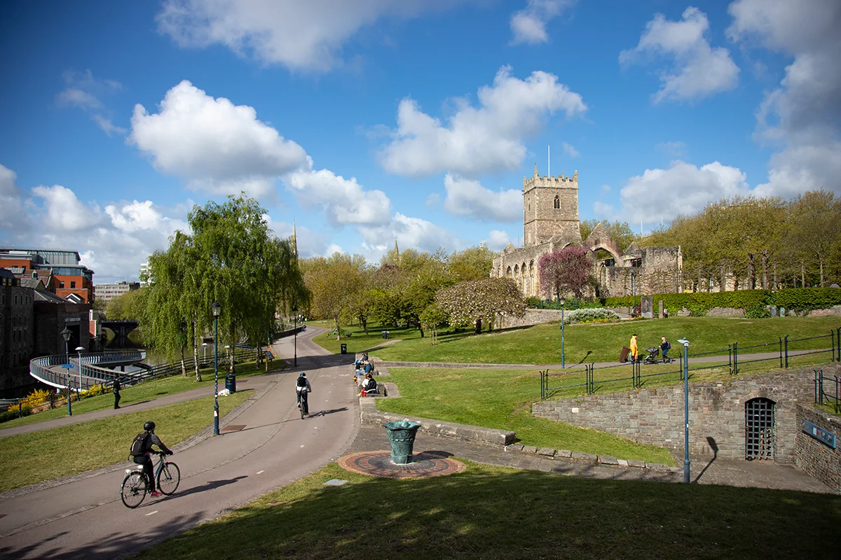 Castle Park View overlooking Castle Park
